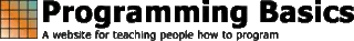 programming basics