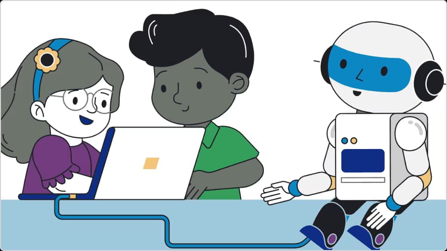 Cover image for Teach AI initiative.